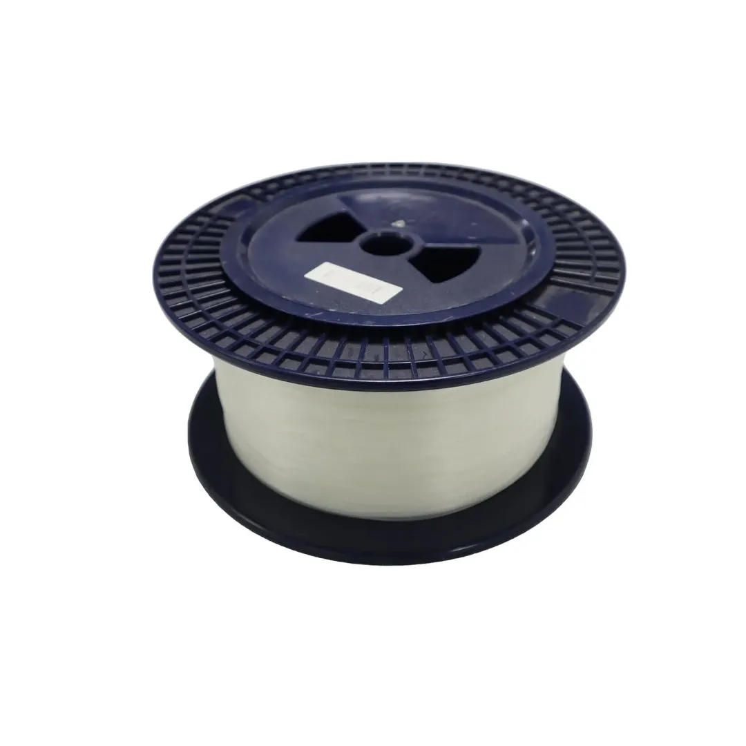 Ultra-discrete invisible fiber on a spool